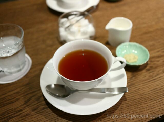 高台寺のカフェkawataro紅茶の画像