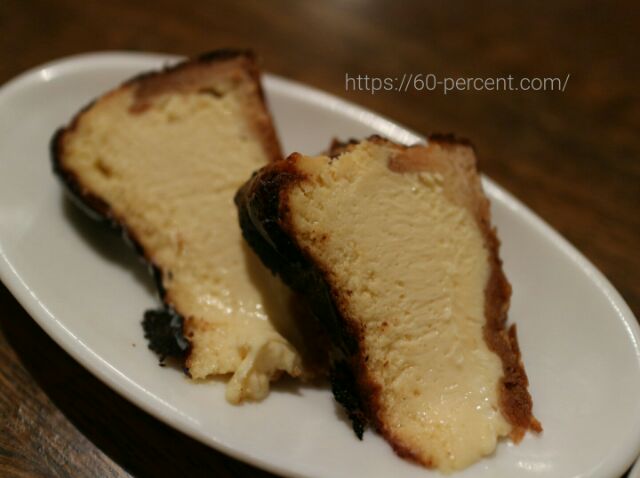 オステリアエバールジェノのチーズケーキの画像