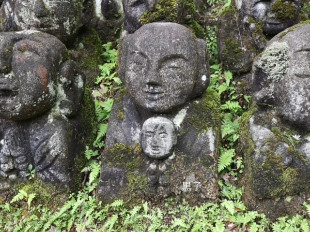 愛宕念仏寺の羅漢像の画像